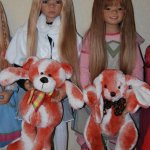 Небольшой вечерний фотосет некоторых моих девочек от Annette Himstedt