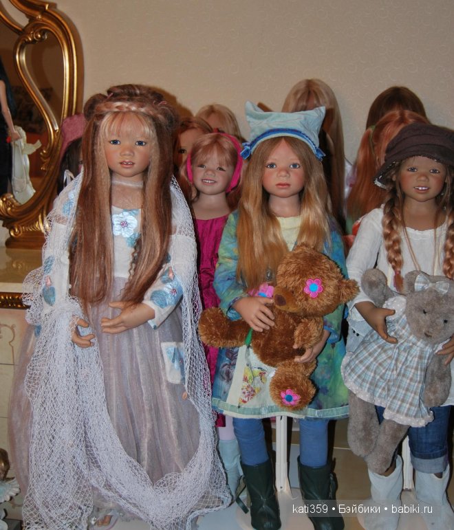 Вечерний фотосет,продолжение моей коллекции от Annette Himstedt