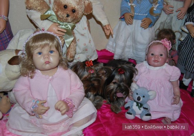 Мои куклята и любимые питомцы
