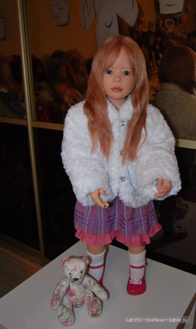 Прекрасная, нежная Реджина, с глазами цвета океана. Кукла Heidi Plusczok (фото 6)