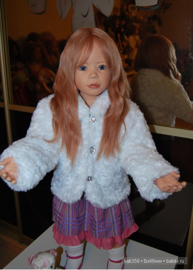 Прекрасная, нежная Реджина, с глазами цвета океана. Кукла Heidi Plusczok