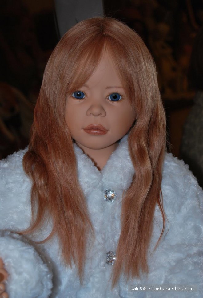 Прекрасная, нежная Реджина, с глазами цвета океана. Кукла Heidi Plusczok (фото 9)