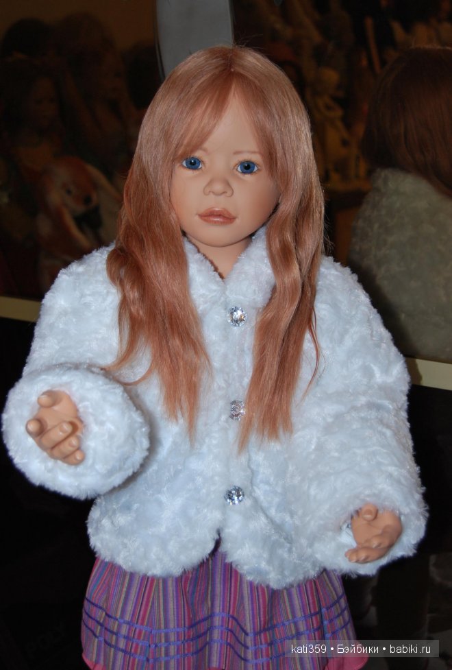Прекрасная, нежная Реджина, с глазами цвета океана. Кукла Heidi Plusczok (фото 8)
