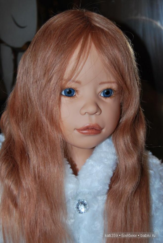 Прекрасная, нежная Реджина, с глазами цвета океана. Кукла Heidi Plusczok