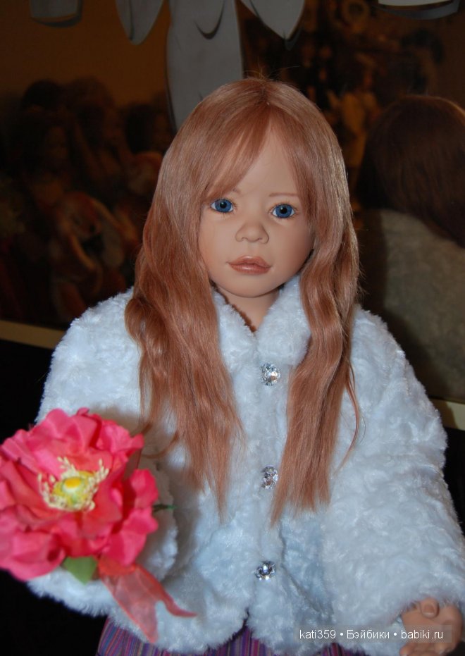 Прекрасная, нежная Реджина, с глазами цвета океана. Кукла Heidi Plusczok