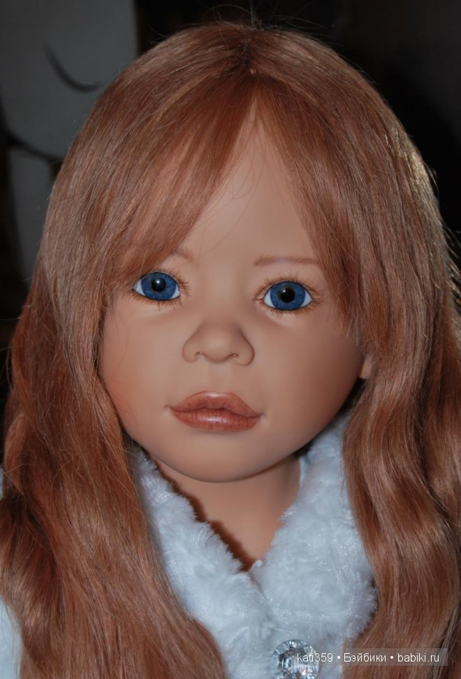 Прекрасная, нежная Реджина, с глазами цвета океана. Кукла Heidi Plusczok