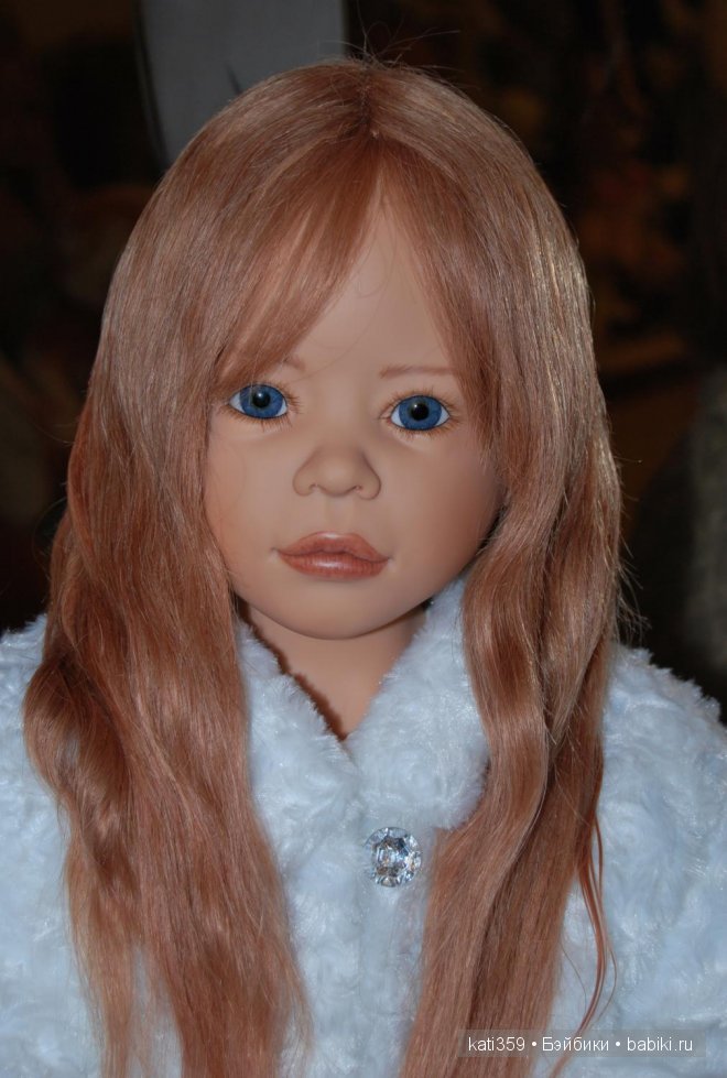 Прекрасная, нежная Реджина, с глазами цвета океана. Кукла Heidi Plusczok (фото 7)