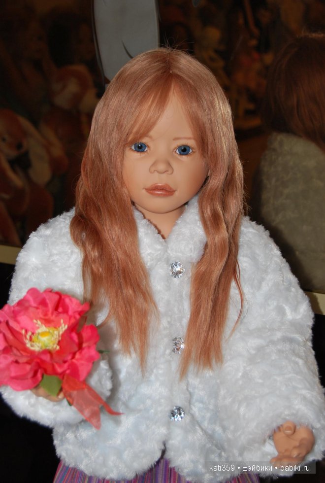 Прекрасная, нежная Реджина, с глазами цвета океана. Кукла Heidi Plusczok (фото 10)