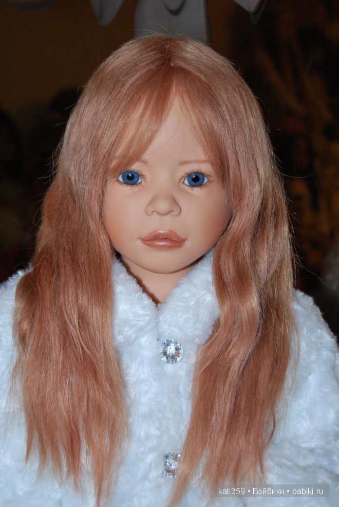 Прекрасная, нежная Реджина, с глазами цвета океана. Кукла Heidi Plusczok (фото 3)