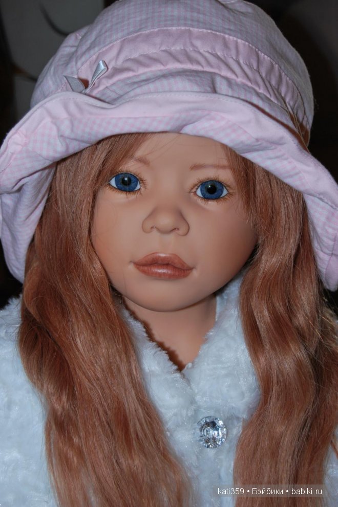 Прекрасная, нежная Реджина, с глазами цвета океана. Кукла Heidi Plusczok