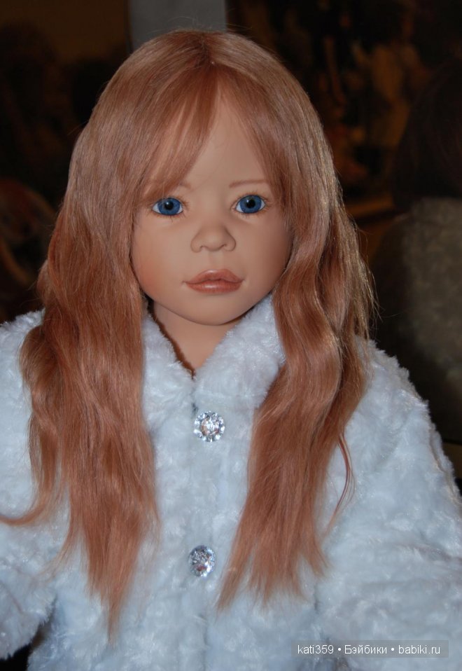 Прекрасная, нежная Реджина, с глазами цвета океана. Кукла Heidi Plusczok