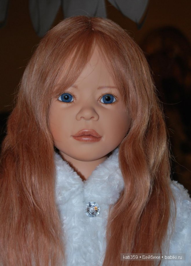 Прекрасная, нежная Реджина, с глазами цвета океана. Кукла Heidi Plusczok