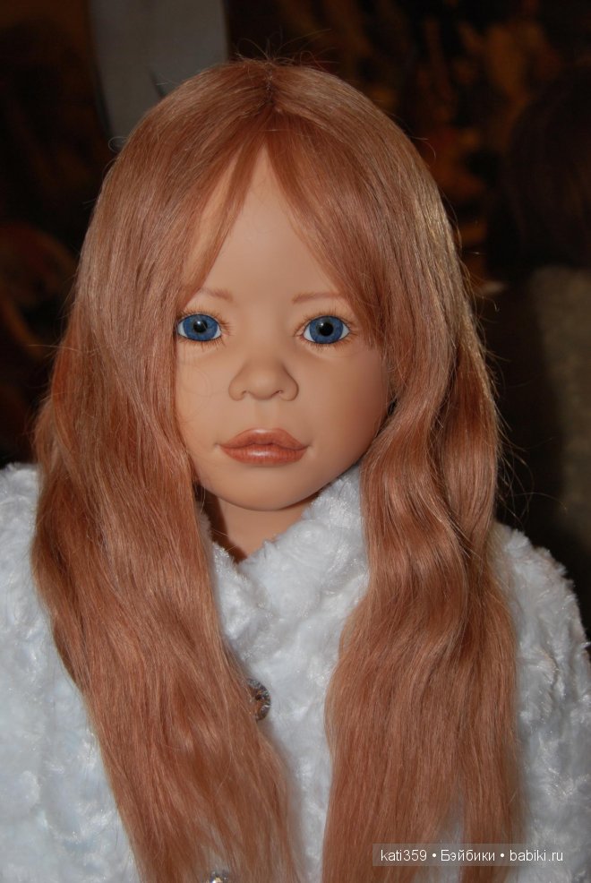 Прекрасная, нежная Реджина, с глазами цвета океана. Кукла Heidi Plusczok