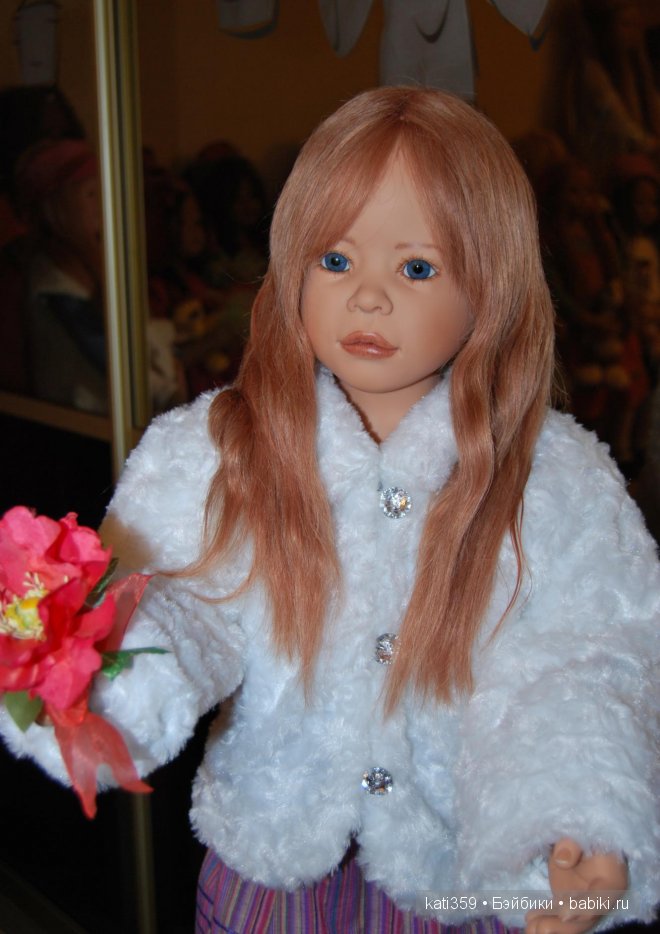 Прекрасная, нежная Реджина, с глазами цвета океана. Кукла Heidi Plusczok