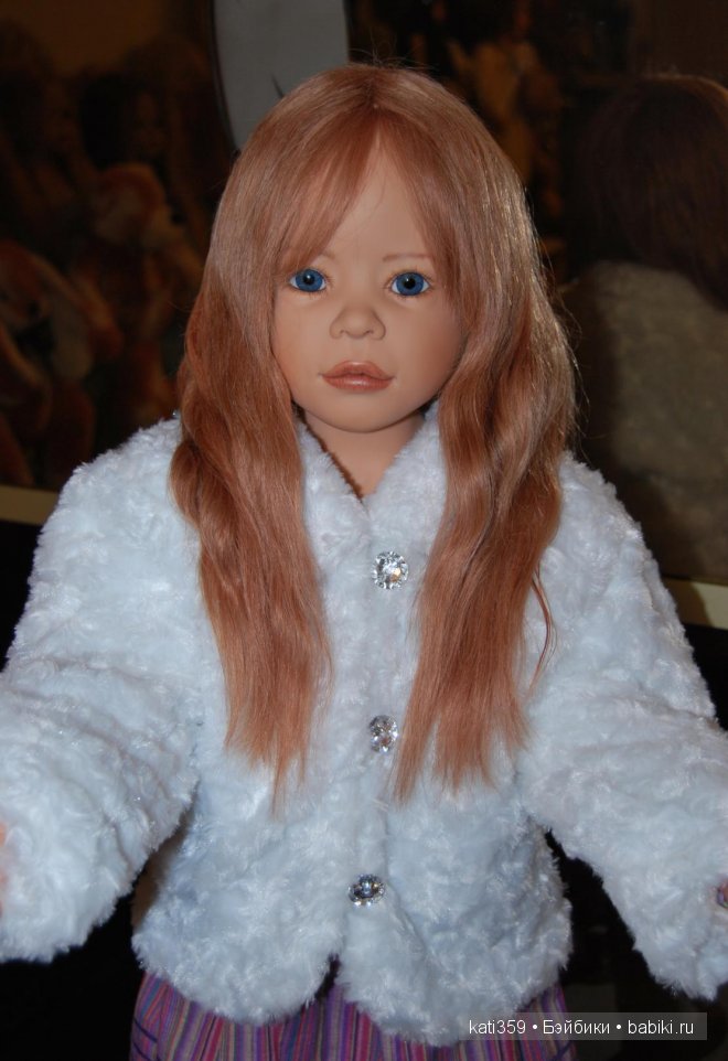 Прекрасная, нежная Реджина, с глазами цвета океана. Кукла Heidi Plusczok
