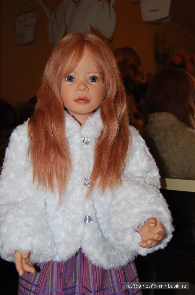 Прекрасная, нежная Реджина, с глазами цвета океана. Кукла Heidi Plusczok (фото 2)