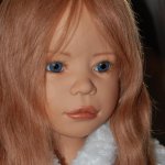 Прекрасная, нежная Реджина, с глазами цвета океана. Кукла Heidi Plusczok