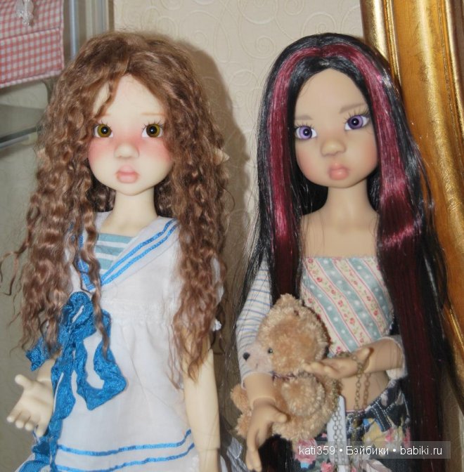 Моя морячка Ларочка со своей подружкой Мики от Kaye Wiggs