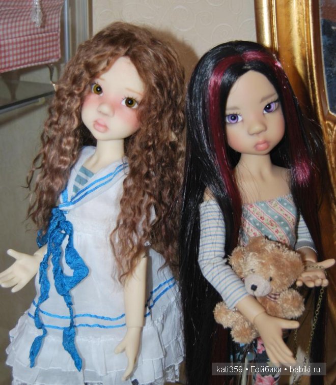 Моя морячка Ларочка со своей подружкой Мики от Kaye Wiggs