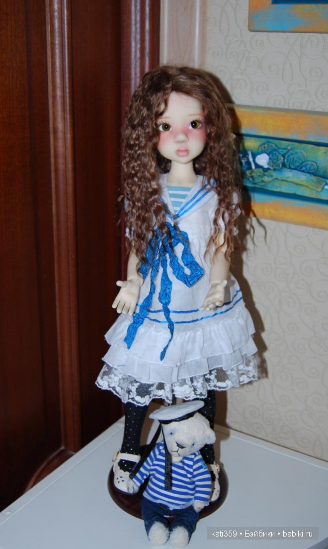 Моя морячка Ларочка со своей подружкой Мики от Kaye Wiggs