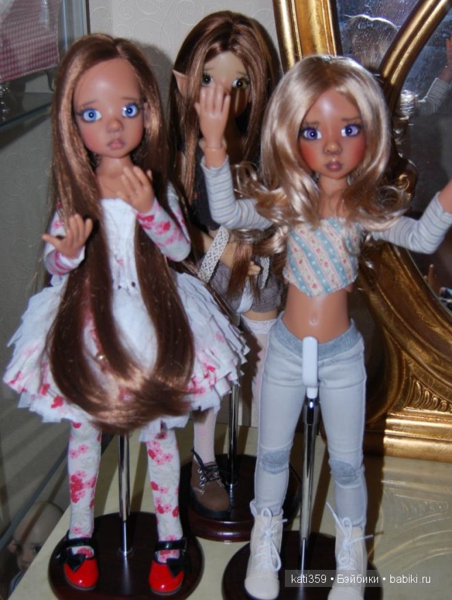 К нам приехала еще одна Лайлочка от Kaye Wiggs. Встреча подружек