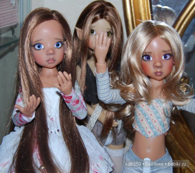 К нам приехала еще одна Лайлочка от Kaye Wiggs. Встреча подружек