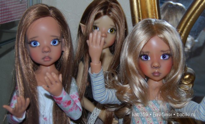 К нам приехала еще одна Лайлочка от Kaye Wiggs. Встреча подружек