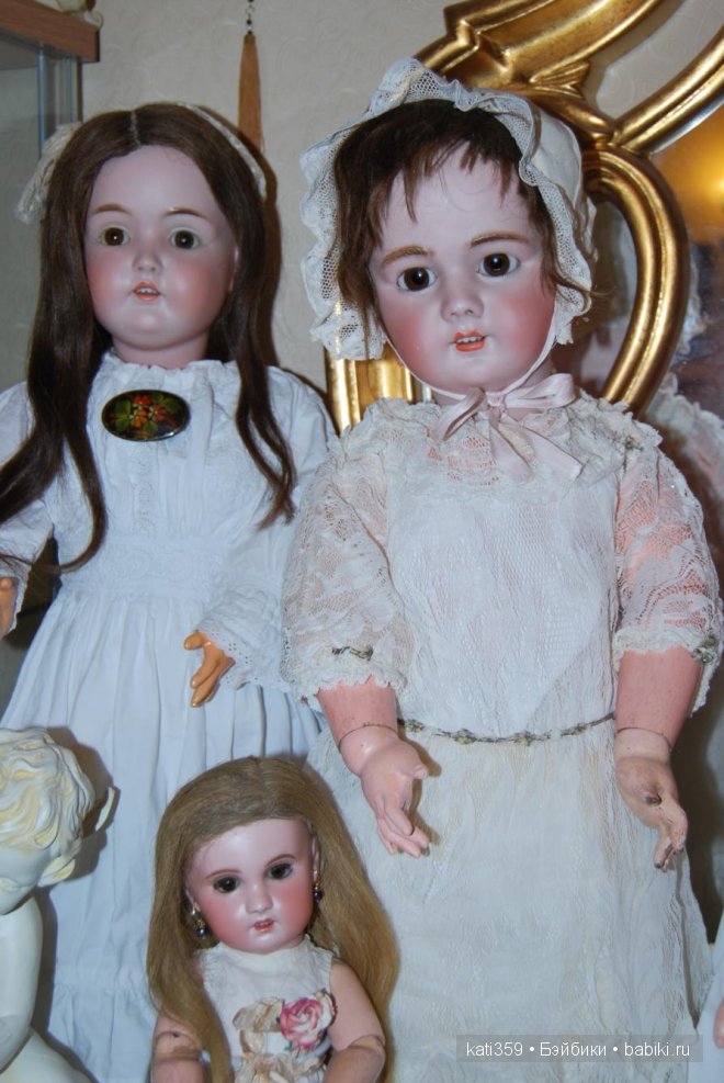 Моя небольшая коллекция антикварных кукол