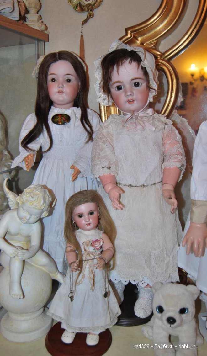 Моя небольшая коллекция антикварных кукол
