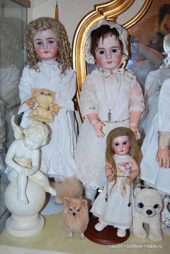 Моя небольшая коллекция антикварных кукол