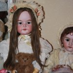 Моя небольшая коллекция антикварных кукол