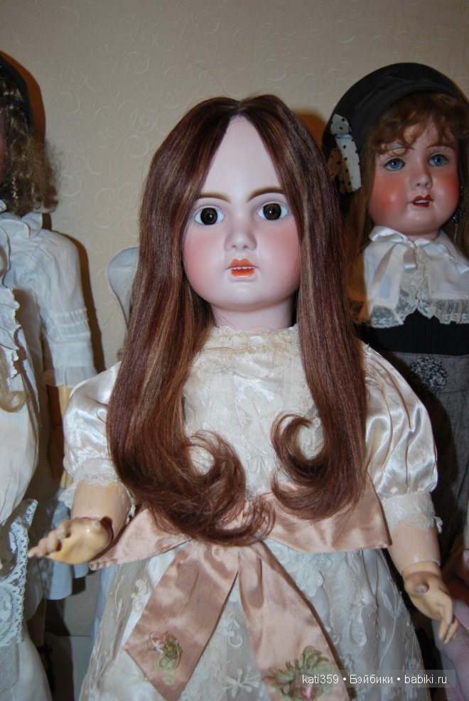 Продолжаю показ своих антикварных девочек. Бриллиантик 2, Jumeau 1907 30", 76 см (фото 7)