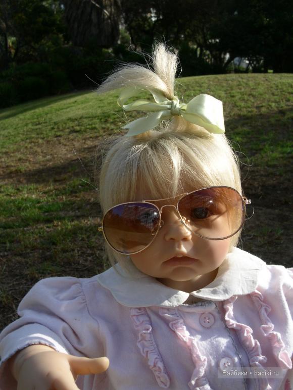 на прогулке