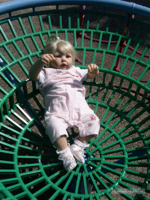 на прогулке