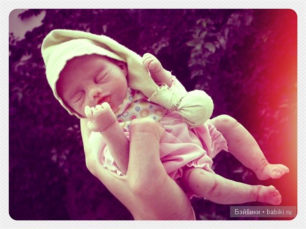 Малышка Дашенька из пластика (фото 6)