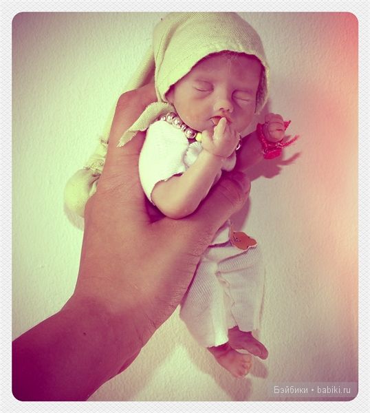 Малышка Дашенька из пластика (фото 7)