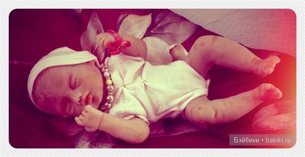 Малышка Дашенька из пластика