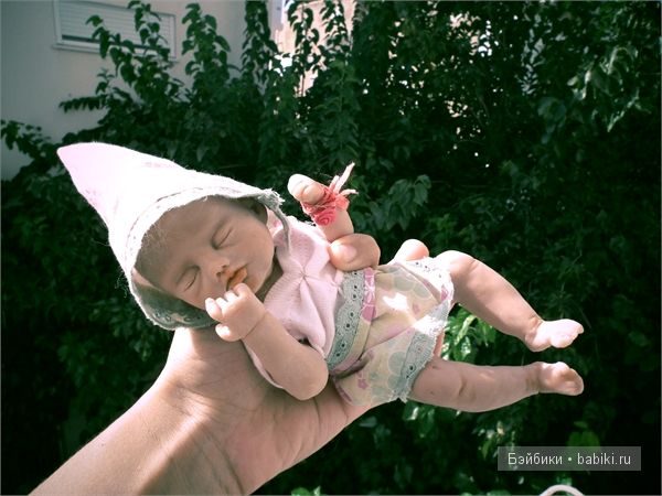 Малышка Дашенька из пластика (фото 10)