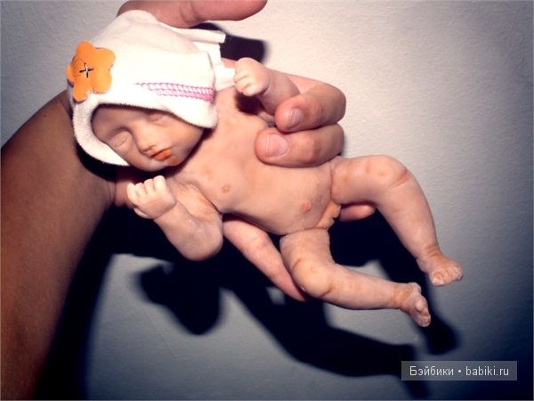 Малышка Дашенька из пластика (фото 4)