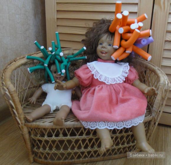 Прическа для куклы