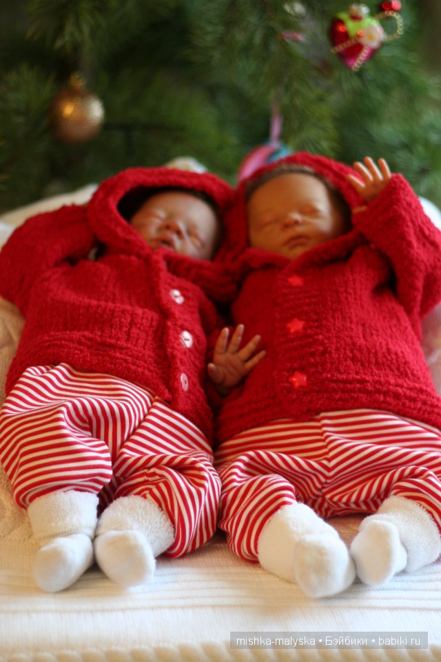 Рождественские гномики реборн (фото 6)