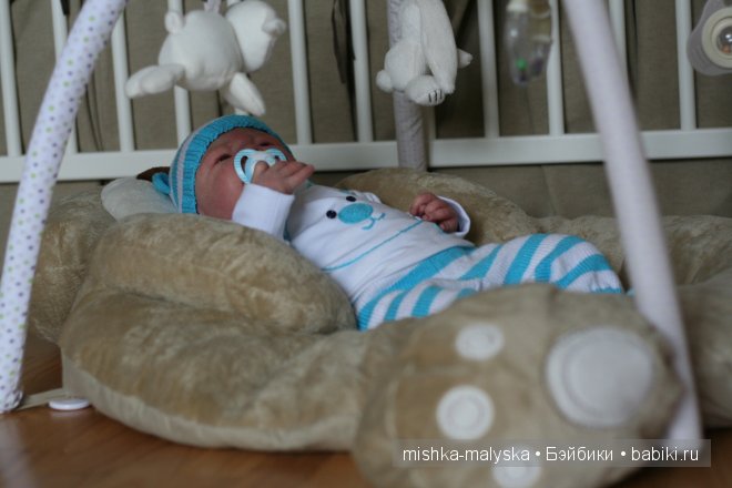 Кукла реборн Мишка, мой плюшевый мишка, всем он знаком (фото 3)