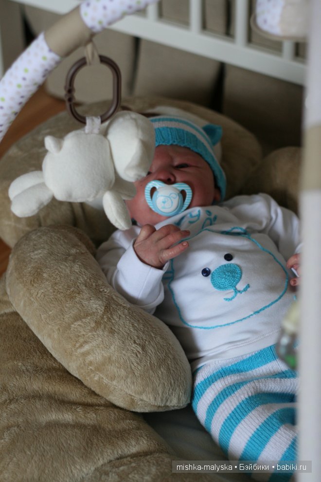 Кукла реборн Мишка, мой плюшевый мишка, всем он знаком