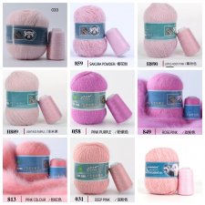 Пряжа пух норки для красивых нарядов