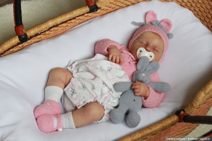 Зайчики на Пасху | Бэйбики Зайчики на Пасху — Куклы Реборн (Reborn): домашние фото (фото 4)