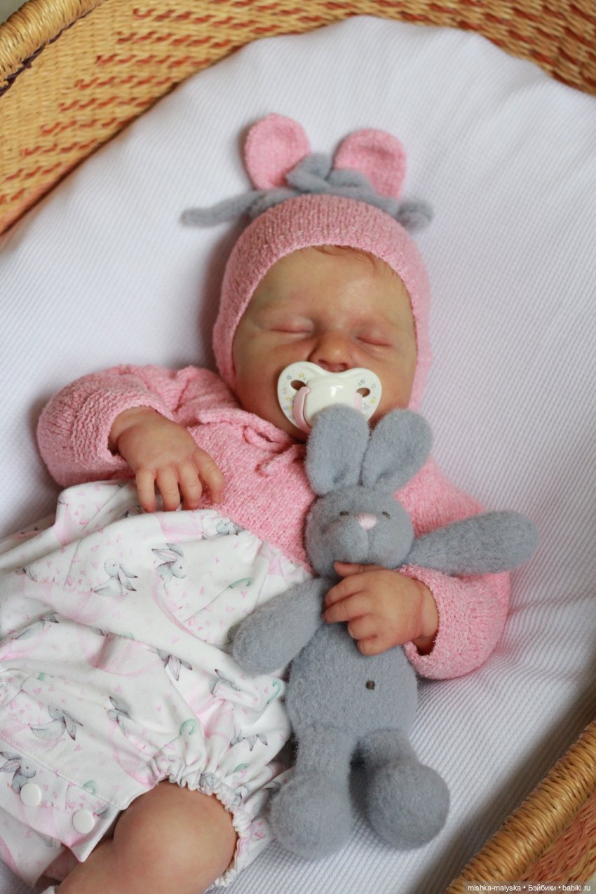 Зайчики на Пасху | Бэйбики Зайчики на Пасху — Куклы Реборн (Reborn): домашние фото (фото 3)