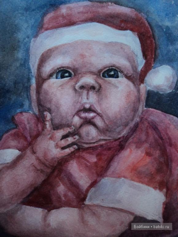 Мой новый малыш... на бумаге :)