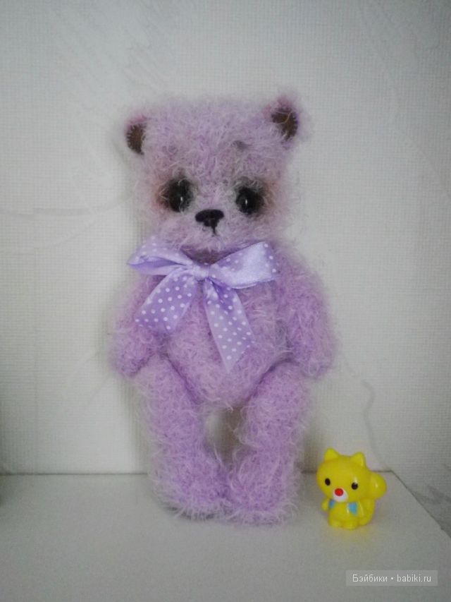 Мои свеженькие картины и... мишки, игрушки связанные крючком