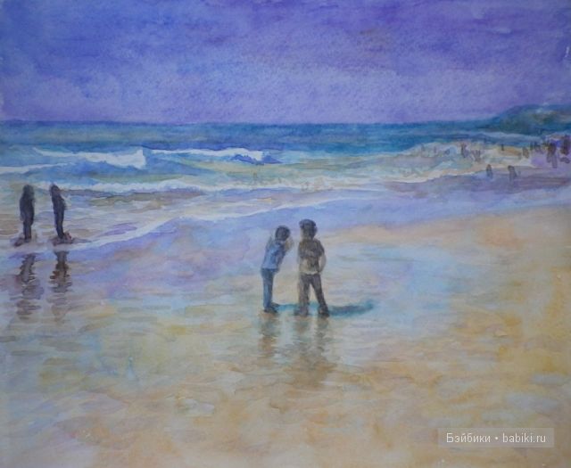 Мои свеженькие картины и... мишки, игрушки связанные крючком (фото 5)