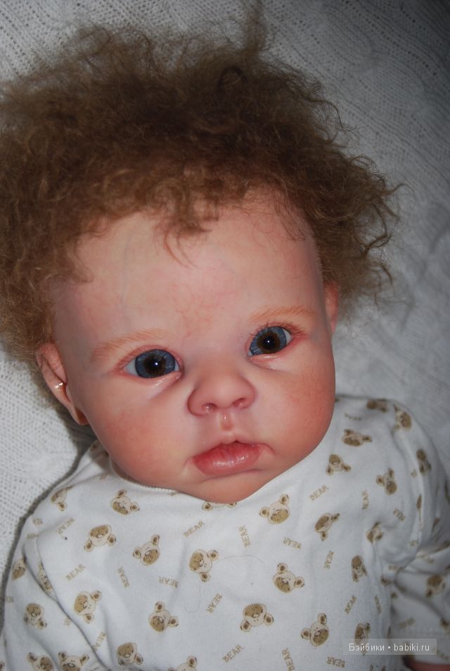 Коленька или всё-таки Оленька. Кукла-реборн от художника-реборниста Светланы Преображенской (фото 6)